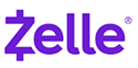 zelle logo for sending, receiving, and requesting money